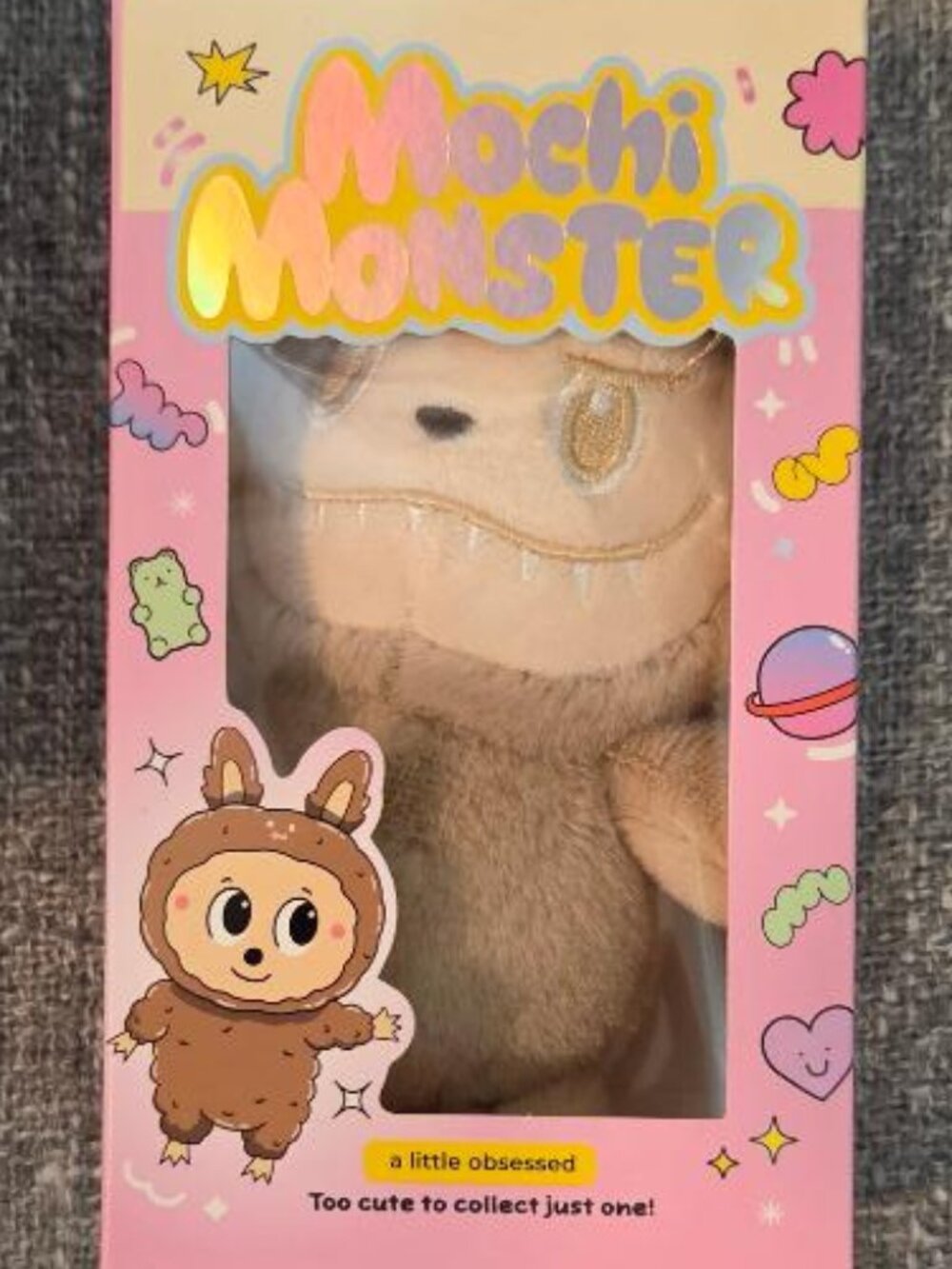 Mochi Monster Plush Charm/Keychain "A Little Obsessed" Series
